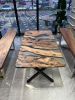 Modern Epoxy Table - Resin Table - Luxury Kitchen Table | Dining Table in Tables by Tinella Collection. Item in contemporary or art deco style