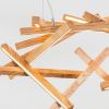 INTERSTELLAR XL chandelier | Chandeliers by Next Level Lighting. Item made of wood