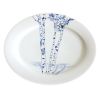 Nature-Inspired Birch Oval Platter – Custom Initials in Heart Design | Work by Rust Designs