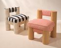 MINNA x LikeMindedObjects CRCL Chair - Honey & Hibiscus | Accent Chair in Chairs by MINNA