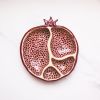 Pomegranate Jewelry Dish | Decorative Tray in Decorative Objects by Melike Carr