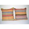 16" X 16" Bohemian Tribal Throw Pillows | Sham in Linens & Bedding by Vintage Pillows Store. Item made of fabric