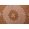 Hand Embroidered Suzani Quilt - Pastel Color Uzbek Table Clo | Tablecloth in Linens & Bedding by Vintage Pillows Store