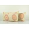 Suzani Pillow Cases Fashioned from a Vintage Suzani, Set of | Cushion in Pillows by Vintage Pillows Store