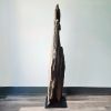 Large Driftwood Art Sculpture "Cracked Canyon" | Sculptures by Sculptured By Nature  By John Walker. Item made of wood works with minimalism style