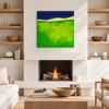 CALMNESS | 50x50 | Oil And Acrylic Painting in Paintings by Lara Spadetto Art