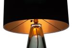 SERAFINA Lamp · Smoke+Charcoal+Bronze | Table Lamp in Lamps by LUMi Collection. Item made of copper with glass