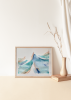 Crest Bound | Mixed Media in Paintings by TERRA ETHOS. Item made of paper compatible with boho and contemporary style