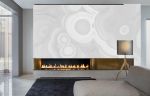Malachite - Blanco | Wallpaper in Wall Treatments by Wallcovetings by Brenda Houston. Item made of fabric with paper