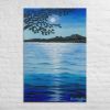 Canvas Print - Nocturned - Moonlit Sea by Night | Work by Eman's Gallery