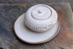 Lidded jar | Vessels & Containers by Laima Ceramics. Item made of stoneware