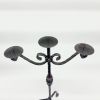 Hand Forged Iron Candelabra 26″ (66cm) | Candle Holder in Decorative Objects by edecrawzFC