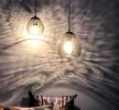 ACQUA Pendant · Smoke Crackle | Pendants by LUMi Collection. Item made of glass