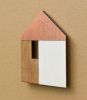 Little House - White/Copper w.22. | Sculptures by Susan Laughton Artist. Item made of wood