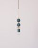 Beaded Pendant Lamp (Sphere) | Pendants by Pigeon Toe Ceramics. Item composed of steel & ceramic