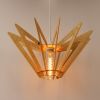 La Pop - Wooden hanging lamp (Price taxes included) | Pendants by Slice of wood / Tranche de bois