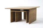 "Arch Nesting" Coffee Tables | Tables by THE IRON ROOTS DESIGNS. Item composed of oak wood