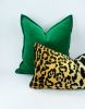 long lumbar leopard pillow // leopard print cushion  // long | Pillows by Velvet Fringe