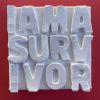 Survivor 4" x 4" | Mixed Media in Paintings by Emeline Tate. Item made of canvas with synthetic