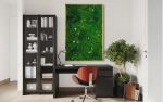 Moss Wall Art Large Green Living Plant wall Decor No Care | Living Wall in Plants & Landscape by Sarah Montgomery