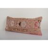 Anatolian Bedding Rug Pillow, Muted Lumbar Pillow Cover | Sham in Linens & Bedding by Vintage Pillows Store. Item composed of cotton and fiber