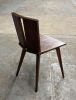 Modern Solid Wood Dining Chair: Hand-Sculpted, USA Made | Chairs by Marco Bogazzi