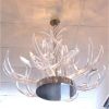 Alan Mizrahi KA1800 Lucite Antlers | Chandeliers by Alan Mizrahi Lighting Design