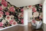 Floral Fantasy Blooms & Butterflies — Bold Florals Luxury Wallpaper Mural | Wall Treatments by ELLE WALLS