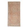Vintage Distressed Low Pile Turkish Yastik Petite Rug | Area Rug in Rugs by Vintage Pillows Store. Item composed of cotton and fiber