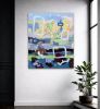 Colour Wheel | Oil And Acrylic Painting in Paintings by Meredith H. Item made of canvas compatible with boho and contemporary style
