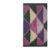 Checkered Turkish Tulu Rug 3'5'' X 4'10'' | Area Rug in Rugs by Vintage Pillows Store