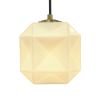 MIMO CUBE Pendant | Pendants by Oggetti Designs. Item composed of brass and glass