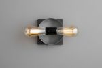 Duel Bulb Wall Light - Model No. 8169 | Sconces by Peared Creation. Item made of copper