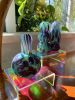 Glass Blown Space Girl Mini Vase | Vases & Vessels by Maria Ida Designs. Item composed of glass