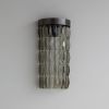 Alan Mizrahi KA1930 Smoke Crystal Maxi Crescent | Sconces by Alan Mizrahi Lighting Design