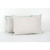 Handmade Luxury Green Tiger Ikat Velvet Pillow - Set of Two | Cushion in Pillows by Vintage Pillows Store