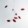 Mobile Red for Low Ceilings USA - Kinetic Mobile Sculpture | Wall Sculpture in Wall Hangings by Skysetter Designs. Item composed of metal compatible with modern style