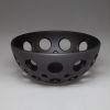 Round Openwork Fruit Bowl | Decorative Bowl in Decorative Objects by Lynne Meade. Item made of stoneware