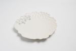 Organic Porcelain Plate | Dinnerware by Artilugis | L'Aliança d'Anglès 1919 in Anglès. Item compatible with minimalism and contemporary style