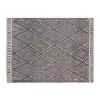 1960s Mid Century Turkish Full Embroidered Cicim Rug 4'11'' | Area Rug in Rugs by Vintage Pillows Store