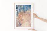 Industrial abstract art, 'Rugged Rust' photography print | Photography by PappasBland. Item made of paper works with contemporary & industrial style