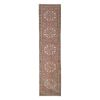 1970s Hand Knotted Vintage Turkish Anatolian Oushak Runner | Area Rug in Rugs by Vintage Pillows Store. Item composed of cotton