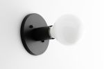 Minimalist Lighting - Model No. 2057 | Sconces by Peared Creation. Item made of brass with glass