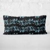 Lei in Aqua 12x24 Lumbar Pillow Cover | Pillows by Brandy Gibbs-Riley