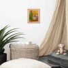 Framed Still Life Print - Still Longing in Yellow Ochre | Work by Eman's Gallery