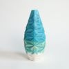 Oblique Slender in Mediterranean Sea | Vase in Vases & Vessels by by Alejandra Design. Item made of ceramic