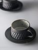 Matte Black Espresso Cup Set | Drinkware by Vanilla Bean