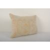Turkish Oushak Rug Pillow Copper Cover, Queen Boho Woven | Sham in Linens & Bedding by Vintage Pillows Store. Item composed of cotton and fiber