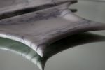 Sculptural Tray - Arabescato marble | Serving Tray in Serveware by DFdesignLab - Nicola Di Froscia. Item composed of marble
