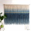 Large Wall Tapestry - SEA VIEW | Wall Hangings by Rianne Aarts / Teddy and Wool Studio. Item made of cotton